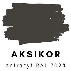 Aksil Aksikor antracyt RAL 7024 matowy 10l
