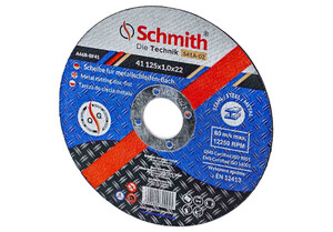 Schmith Tarcza do cięcia metalu Ø125 x 1.0mm - 25szt