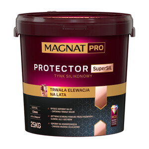 Magnat PRO protector SUPERSIL tynk silikonowy baza, baranek 1.5mm 25kg
