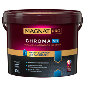 Magnat PRO chroma SISI farba silikatowo-silikonowa baza 10l