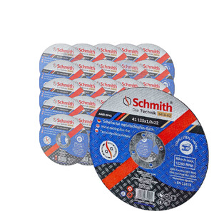 Schmith Tarcza do cięcia metalu Ø125 x 1.0mm - 25szt