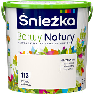 Śnieżka Emulsja Barwy Natury Różowa Magnolia 113 2,5l