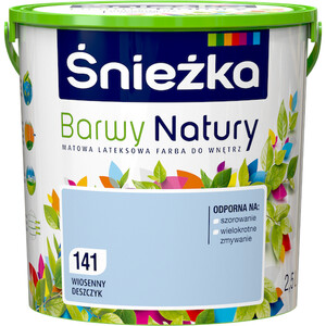 Śnieżka Emulsja Barwy Natury Wiosenny Deszczyk 141 2,5l