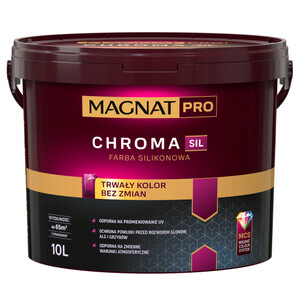 Magnat PRO chroma SIL farba silikonowa baza 10l