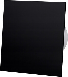 airRoxy Wentylator z panelem dRim Ø100mm czarny mat czujnik ruchu