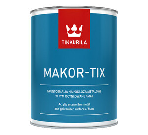 Tikkurila Makor-Tix czerwony tlenkowy matowy 10l