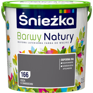 Śnieżka Emulsja Barwy Natury Cisza o Zmierzchu 166 2,5l