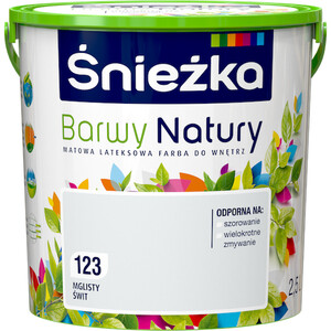 Śnieżka Emulsja Barwy Natury Mglisty Świt 123 2,5l