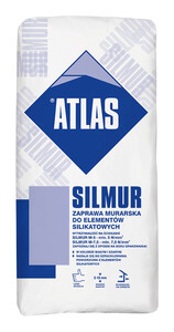 Atlas Zaprawa murarska Silmur M-5 biała 25kg