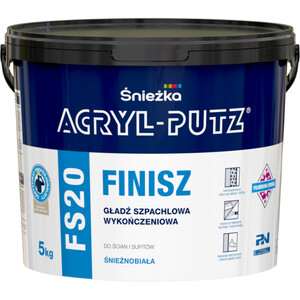 Acryl-Putz Gładź Szpachlowa wykończeniowa FS20 Finisz 17kg