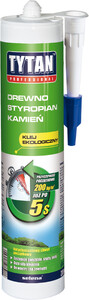 Tytan Professional Klej Montażowy ekologiczny biały 290ml
