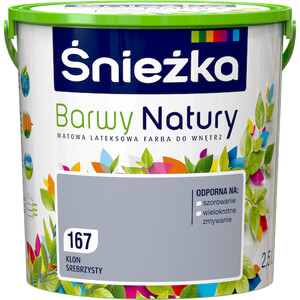 Śnieżka Emulsja Barwy Natury Klon Srebrzysty 167 2,5l