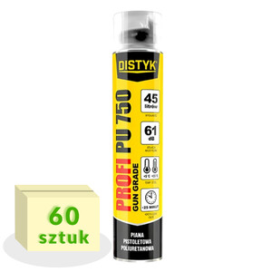 Distyk Piana pistoletowa PROFI 45 750ml - 60szt