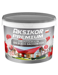 Aksil Aksikor PREMIUM wiśniowy ciemny RAL 8012 matowa 10l