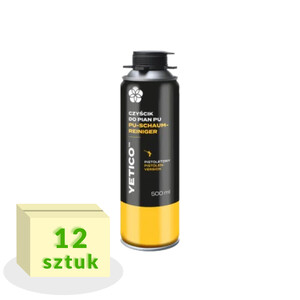 Yetico Czyścik do pian i pianoklejów 500ml - 12szt