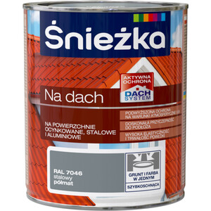 Śnieżka Na Dach stalowy RAL 7046 półmat 10l
