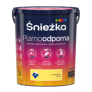 Śnieżka Emulsja Plamoodporna energiczna P31 2,5l
