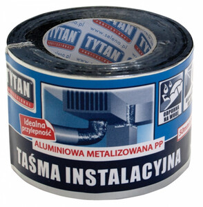 Tytan Professional Taśma aluminiowa metalizowana 50mm x 50m