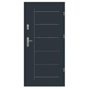 Stalprodukt Drzwi wejściowe T41, 55mm, antracyt