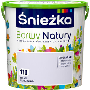 Śnieżka Emulsja Barwy Natury Jesienne Wrzosowisko 110 2,5l