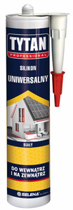 Tytan Professional Silikon Uniwersalny szary 280ml