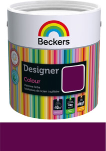 Beckers Emulsja Designer Colour burgundy 2,5l