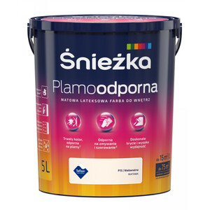 Śnieżka Emulsja Plamoodporna niebanalna P15 5l