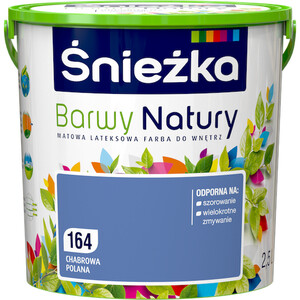 Śnieżka Emulsja Barwy Natury Chabrowa Polana 164 2,5l