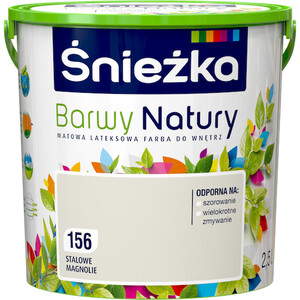 Śnieżka Emulsja Barwy Natury Stalowe Magnolie 156 2,5l