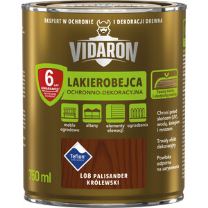 Vidaron Lakierobejca Ochronno - Dekoracyjna palisander królewski połysk 2,5l