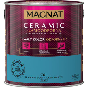 Magnat Emulsja  Ceramic  szmaragdowy akwamaryn C61 2,5l