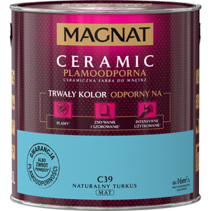 Magnat Emulsja  Ceramic  naturalny turkus C39 2,5l