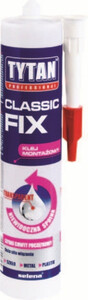 Tytan Professional Klej Montażowy FIX Classic bezbarwny 290ml 