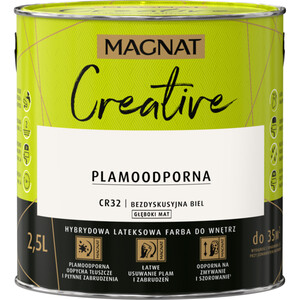 Magnat Emulsja Creative bezdyskusyjna biel CR32 5l